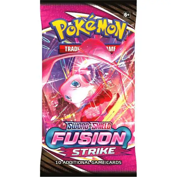 Pokemon Sword & Shield Fusion Strike Booster Pack [10 Cards]