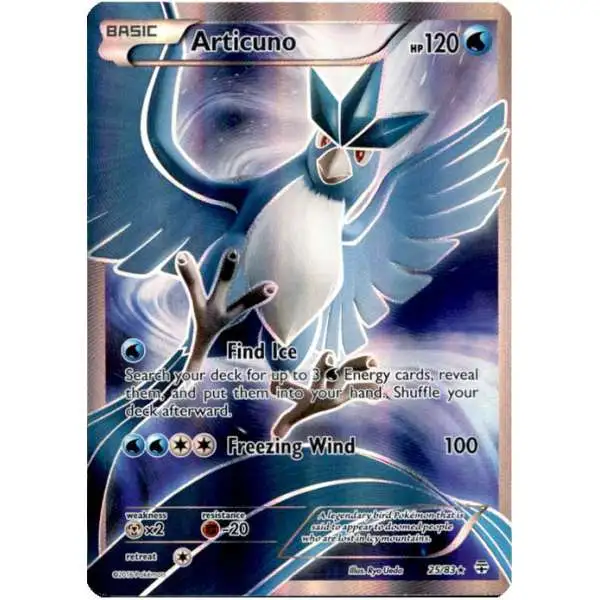 Pokemon Articuno EX Legendary Battle Deck 60 Cards Pokemon