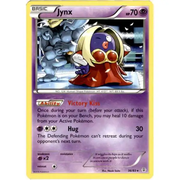 Pokemon X & Y Generations Rare Jynx #36