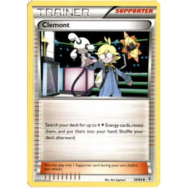 Pokemon X & Y Generations Uncommon Clemont #59