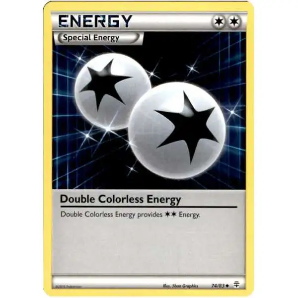 Pokemon X & Y Generations Uncommon Double Colorless Energy #74