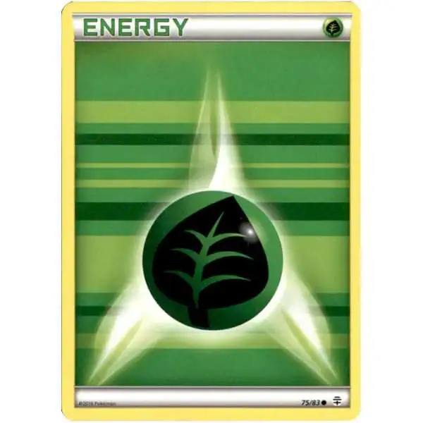 Pokemon X & Y Generations Common Grass Energy #75