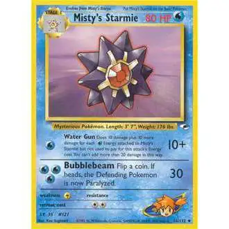 Pokemon Trading Card Game Gym Heroes Uncommon Misty's Starmie #56