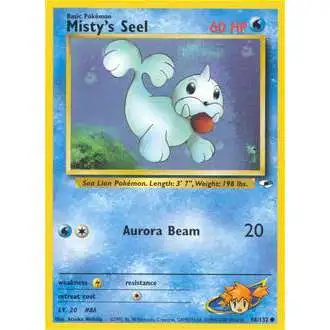 Pokemon Trading Card Game Gym Heroes Common Misty's Seel #88 [Lightly Played]