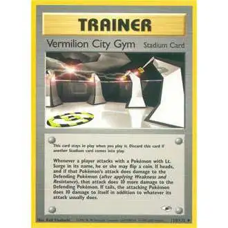 Pokemon Trading Card Game Gym Heroes Uncommon Vermilion City Gym #120