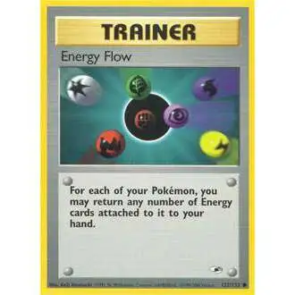 Pokemon Trading Card Game Gym Heroes Common Energy Flow #122