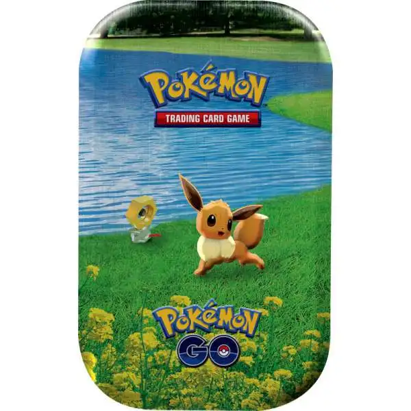 Pokemon GO Eevee with Meltan Mini Tin Set [2 Booster Packs, Coin & More]