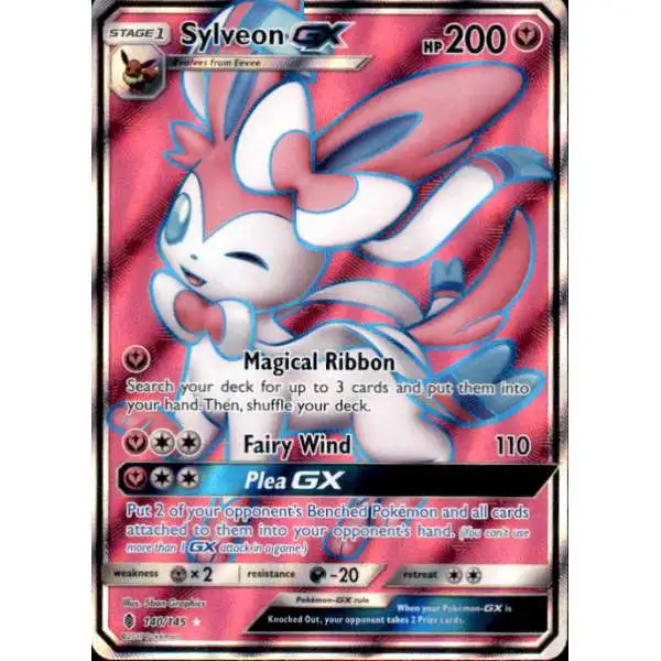 sylveon pokemon card gx An individual card from the Pokmon trading and collectible card game (TCG/CCG) Pokemon Trading Card Game Sun