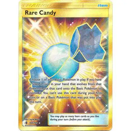 Pokemon Trading Card Game Sun & Moon Guardians Rising Secret Rare Rare Candy #165