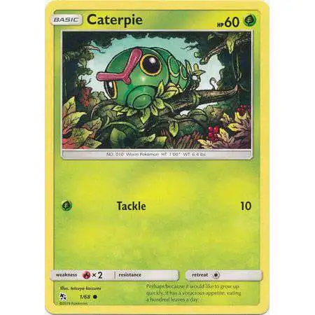 Pokemon Trading Card Game Hidden Fates Common Caterpie #1
