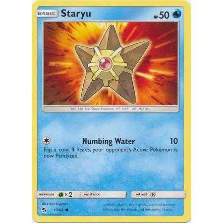 Pokemon Trading Card Game Hidden Fates Common Staryu #13