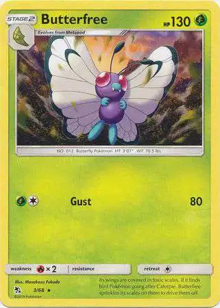 Pokemon Trading Card Game Hidden Fates Rare Butterfree #3