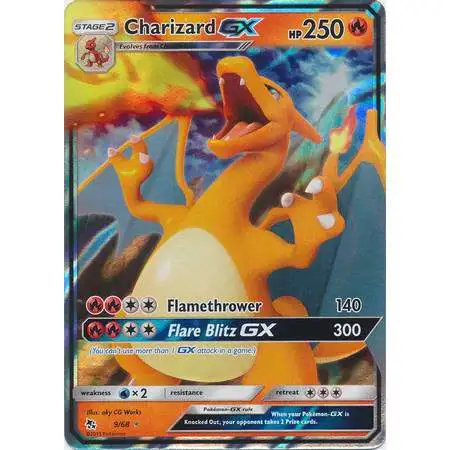 Pokemon Trading Card Game Hidden Fates Ultra Rare Charizard GX #9