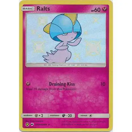 Pokemon Trading Card Game Hidden Fates Shiny Rare Ralts SV34