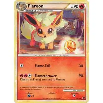 Pokemon HeartGold & Soulsilver Undaunted Uncommon Flareon #26