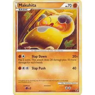 Pokemon HeartGold & Soulsilver Undaunted Common Makuhita #55