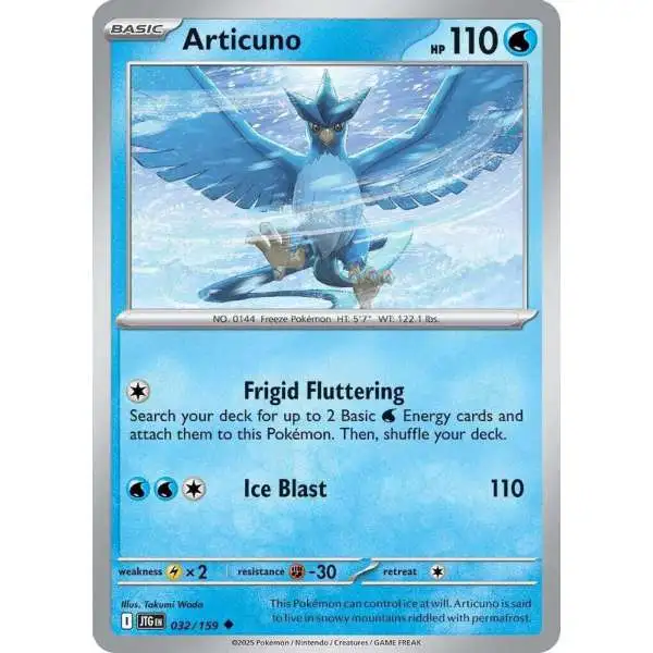 Pokemon Trading Card Game Journey Together Uncommon Articuno #32