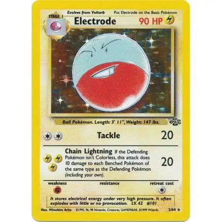 Pokemon Jungle Holo Rare Electrode #2