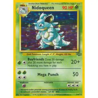 Pokemon Jungle Holo Rare Nidoqueen #7 [Lightly Played]