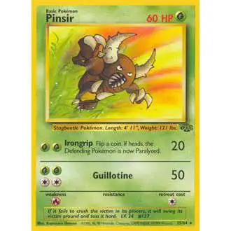 Pokemon Jungle Rare Pinsir #25 [Lightly Played]