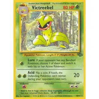 Pokemon Jungle Rare Victreebel #30 [Damaged]