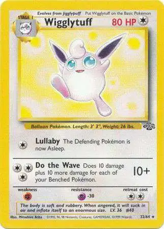 Pokemon Jungle Rare Wigglytuff #32