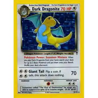 Pokemon Legendary Collection Holo Rare Dark Dragonite #5 [Lightly Played]