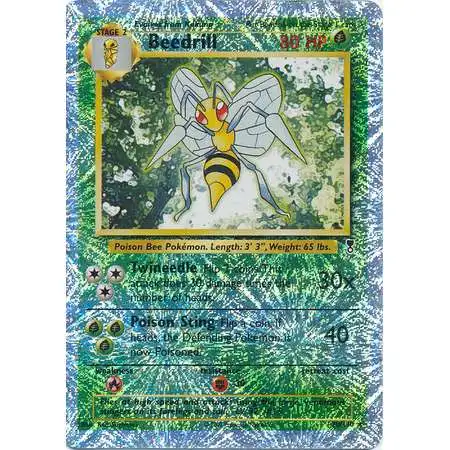 Pokemon Legendary Collection Reverse Holo Beedrill #20 [Lightly Played]