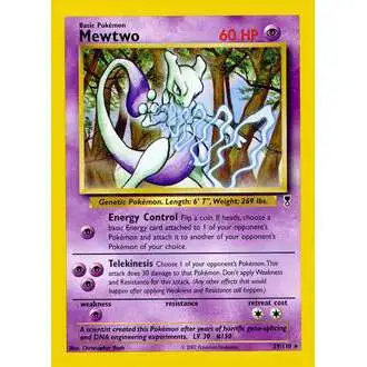 Pokemon Legendary Collection Rare Mewtwo #29 [Lightly Played]