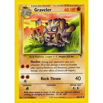 Pokemon Legendary Collection Uncommon Graveler #44