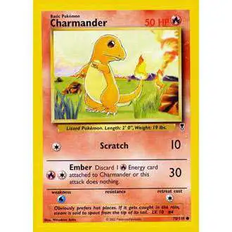 Pokemon Legendary Collection Common Charmander #70 [Lightly Played]