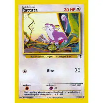 Pokemon Legendary Collection Common Rattata #89