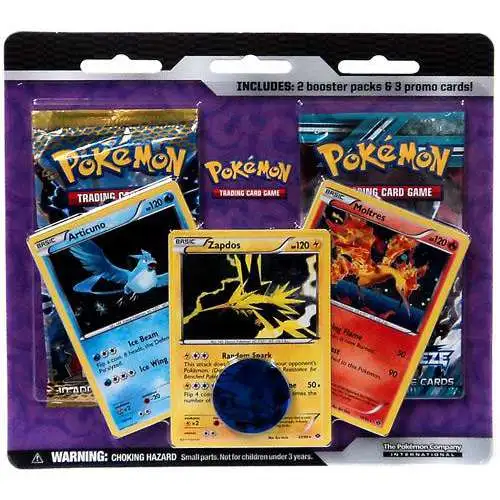 Pokemon Black & White Legendary Birds Special Edition [2 Booster Packs & 3 Promo Cards]