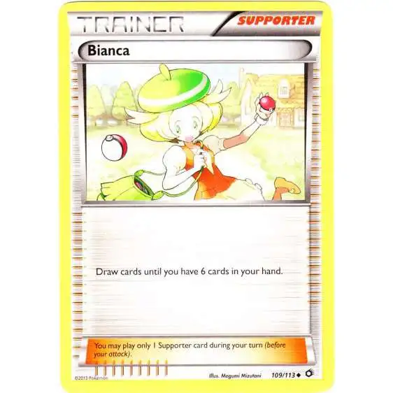 Pokemon Black & White Legendary Treasures Uncommon Bianca #109