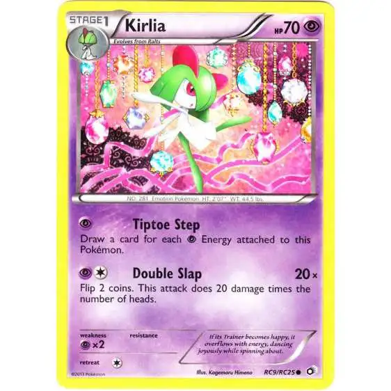 Pokemon Black & White Legendary Treasures Radiant Collection Common Kirlia RC9