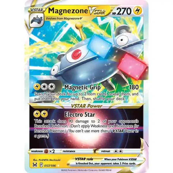 Pokemon Trading Card Game Lost Origin Ultra Rare Magnezone VSTAR #57