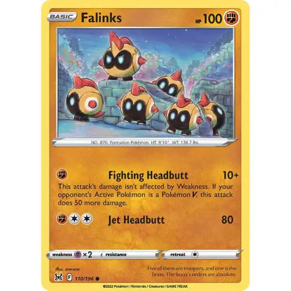 Pokemon Trading Card Game Lost Origin Common Falinks #110