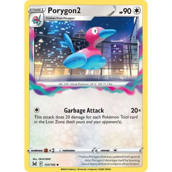 Pokemon Trading Card Game Lost Origin Common Porygon2 #141