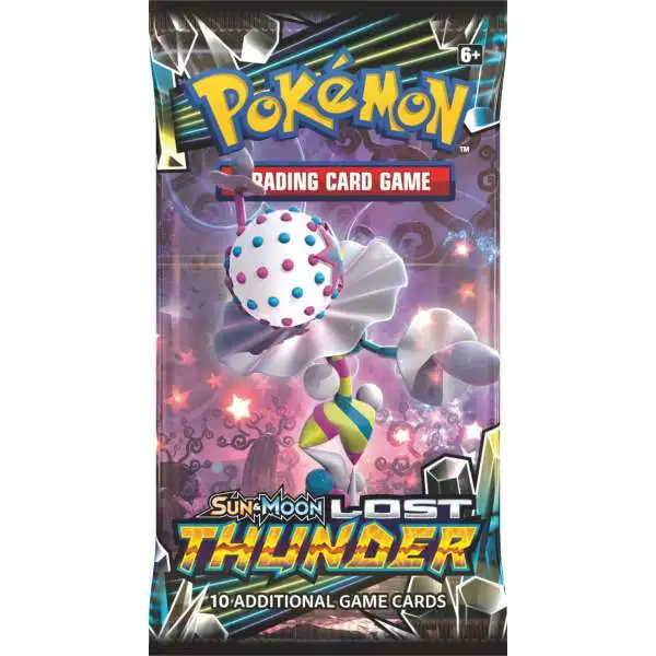Pokemon Sun & Moon Lost Thunder Booster Pack [10 Cards]