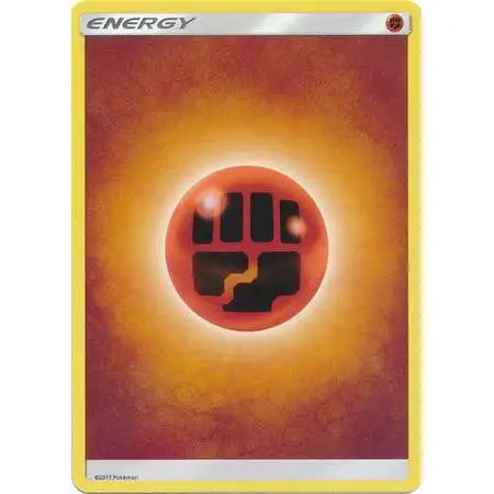 Pokemon Sun & Moon Lot of 10 Fighting Energy Single Cards