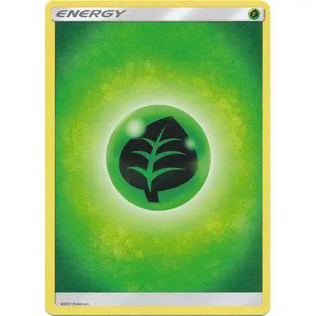 Pokemon Sun & Moon Lot of 10 Grass Energy Single Cards