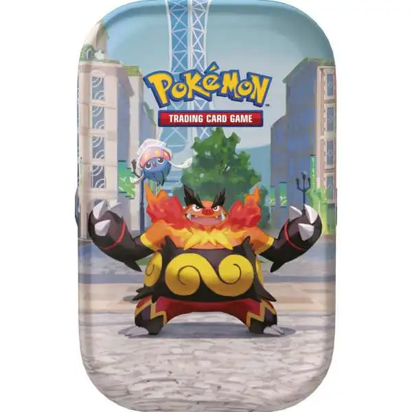 mini booster box pokemon 2023 Trick or Trade Mimikyu & Pikachu collectible portfolio Pokemon Lumiose City Emboar Mini