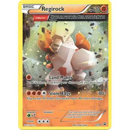 Pokemon X & Y Promo Holo Rare Regirock XY49