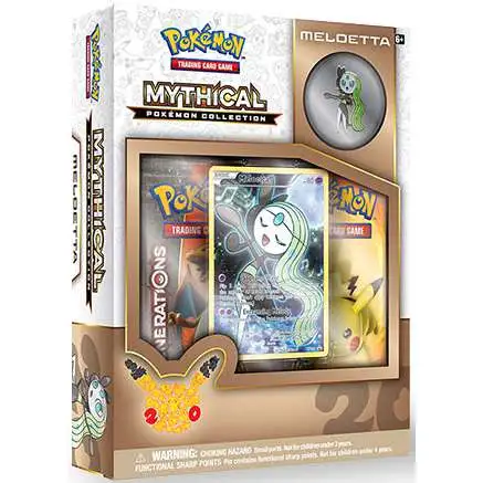 Meloetta - XY120 - Holo Mythical Collection Pokémon Promos