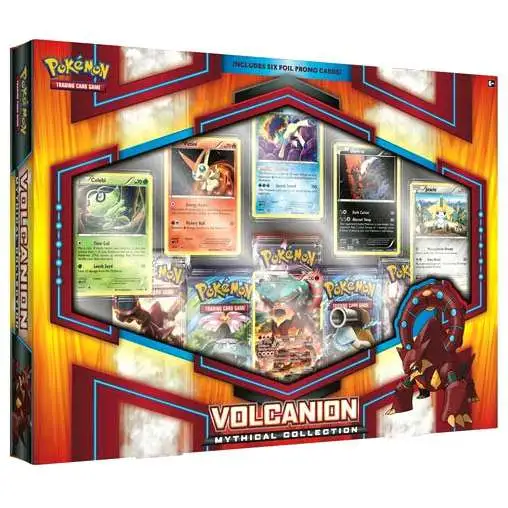Pokemon XY Volcanion Mythical Collection [5 Booster Packs & 6 Promo Cards!]