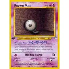 Pokemon Neo Destiny Uncommon Unown [Q] #59 [Lightly Played]