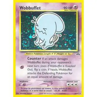 Pokemon Neo Discovery Rare Holo Wobbuffet #16