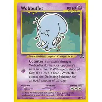 Pokemon Neo Discovery Rare Wobbuffet #35