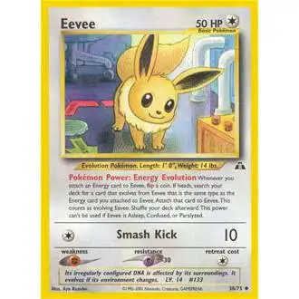 Pokemon Neo Discovery Uncommon Eevee #38