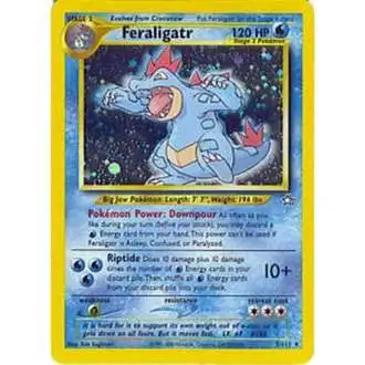 Pokemon Neo Genesis Rare Holo Feraligatr #5